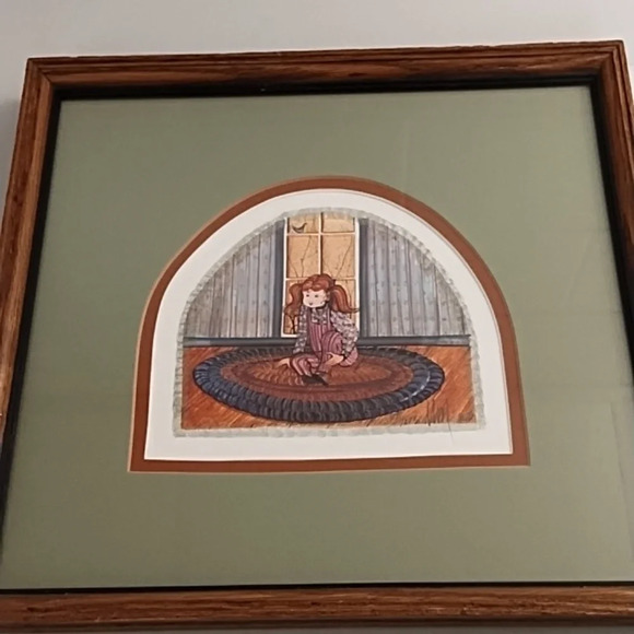 P. Buckley Moss 391/1000 1985 Professionally Matted, Framed, Signed Print - Picture 8 of 12